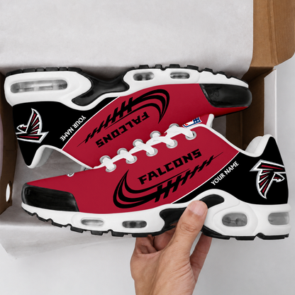 LIMITED EDITION - NEW CUSTOMIZED NFL18 ATF ATLANTA FALCONS AIR MAX PLUS SNEAKERS