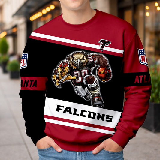 LIMITED EDITION - NEW CUSTOMIZED NFL18 ATF ATLANTA FALCONS UNISEX T-SHIRT, POLO, HOODIE & JACKETS