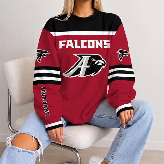 [SPECIAL OFFER] NEW CUSTOMIZED NFL18 ATF ATLANTA FALCONS UNISEX SWEATSHIRT