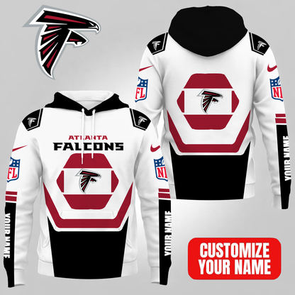 LIMITED EDITION - NEW CUSTOMIZED NFL18 ATF ATLANTA FALCONS UNISEX T-SHIRT, POLO, HOODIE & JACKETS
