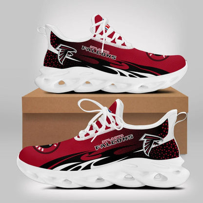 LIMITED EDITION - NEW CUSTOMIZED NFL18 ATF ATLANTA FALCONS UNISEX MAX SOUL SHOES