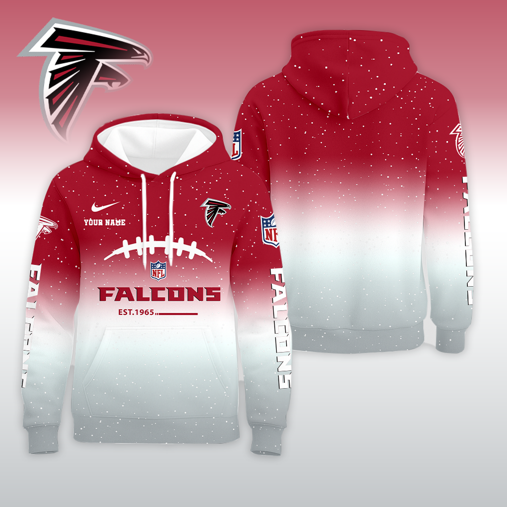LIMITED EDITION - NEW CUSTOMIZED NFL18 ATF ATLANTA FALCONS UNISEX T-SHIRT, POLO, HOODIE & JACKETS