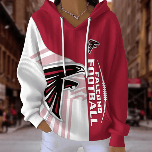 [SPECIAL OFFER] NEW CUSTOMIZED NFL18 ATF ATLANTA FALCONS RIBBED HOODIE & SWEATSHIRT