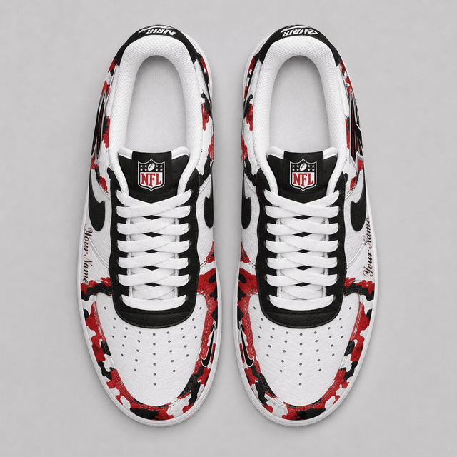[SPECIAL OFFER] NEW CUSTOMIZED NFL18 ATF ATLANTA FALCONS AF1 SHOES