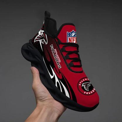 LIMITED EDITION - NEW CUSTOMIZED NFL18 ATF ATLANTA FALCONS UNISEX MAX SOUL SHOES
