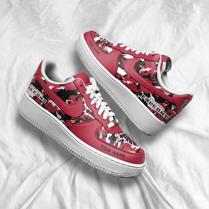 [SPECIAL OFFER] NEW CUSTOMIZED NFL18 ATF ATLANTA FALCONS AF1 SNEAKERS