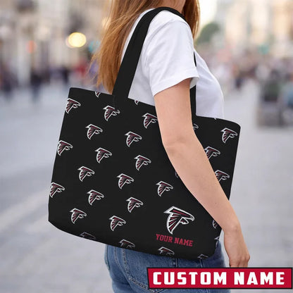 LIMITED EDITION - NEW CUSTOMIZED NFL18 AT FALCONS QUILTED TOTE BAG