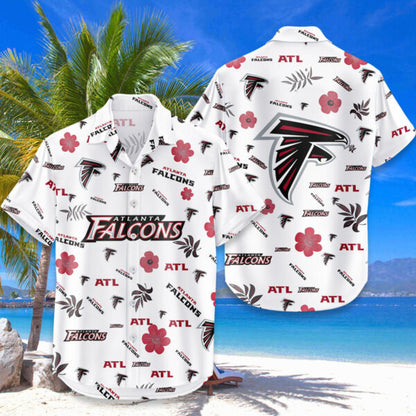 LIMITED EDITION - NEW CUSTOMIZED NFL18 ATF ATLANTA FALCONS UNISEX HAWAIIAN SHIRT