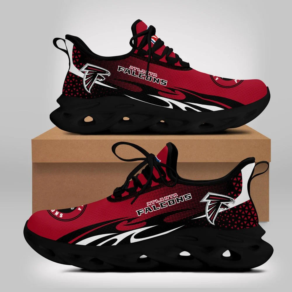 LIMITED EDITION - NEW CUSTOMIZED NFL18 ATF ATLANTA FALCONS UNISEX MAX SOUL SHOES