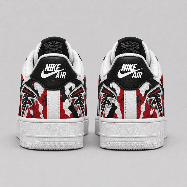 [SPECIAL OFFER] NEW CUSTOMIZED NFL18 ATF ATLANTA FALCONS AF1 SHOES