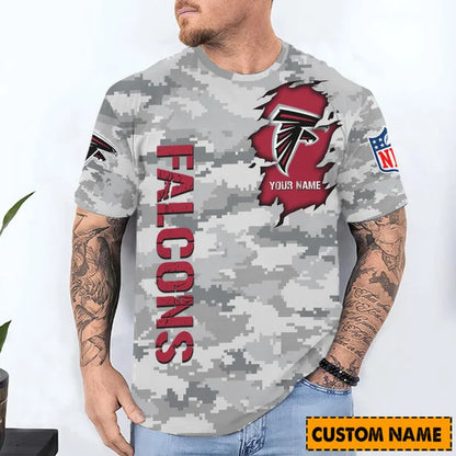 LIMITED EDITION - NEW CUSTOMIZED NFL18 ATF ATLANTA FALCONS T-SHIRT, POLO SHIRT, ZIP POLO SHIRT, SWEATSHIRT, HOODIE & ZIP HOODIE