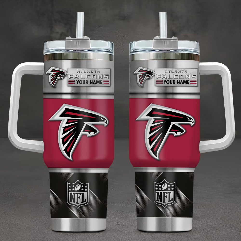 LIMITED EDITION - NEW CUSTOMIZED NFL18 ATF ATLANTA FALCONS TUMBLER CUP
