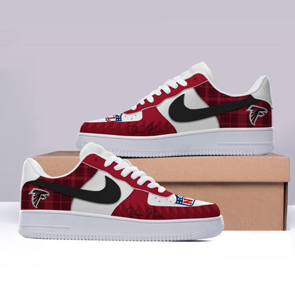 [SPECIAL OFFER] NEW CUSTOMIZED NFL18 ATF ATLANTA FALCONS AF1 SHOES