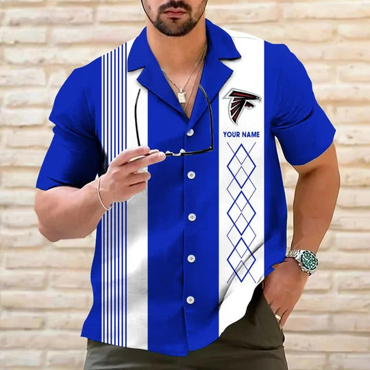 LIMITED EDITION - NEW CUSTOMIZED NFL18 ATF ATLANTA FALCONS HAWAIIAN SHIRT