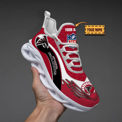 LIMITED EDITION - NEW CUSTOMIZED NFL18 ATF ATLANTA FALCONS UNISEX MAX SOUL SHOES