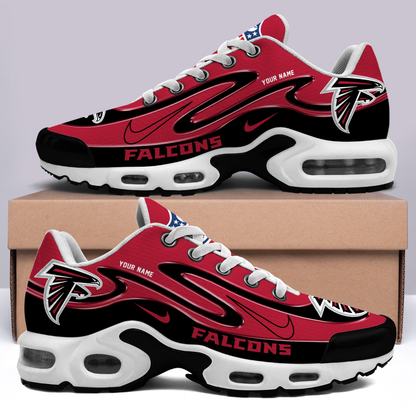LIMITED EDITION - NEW CUSTOMIZED NFL18 ATF ATLANTA FALCONS AIR MAX PLUS SNEAKERS
