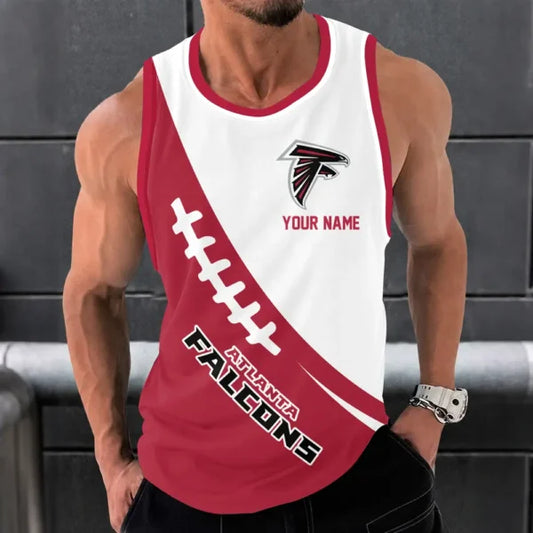 [SPECIAL OFFER] NEW CUSTOMIZED NFL18 ATF ATLANTA FALCONS UNISEX TANK TOP