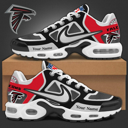LIMITED EDITION - NEW CUSTOMIZED NFL18 ATF ATLANTA FALCONS UNISEX AIR MAX PLUS SNEAKERS