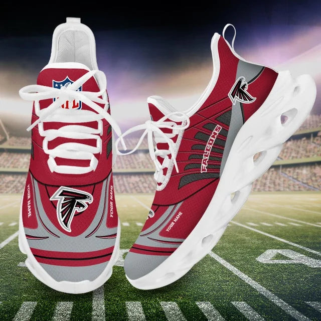 LIMITED EDITION - NEW CUSTOMIZED NFL18 ATF ATLANTA FALCONS UNISEX MAX SOUL SHOES