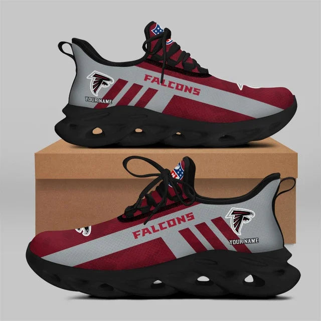 LIMITED EDITION - NEW CUSTOMIZED NFL18 ATF ATLANTA FALCONS UNISEX MAX SOUL SHOES