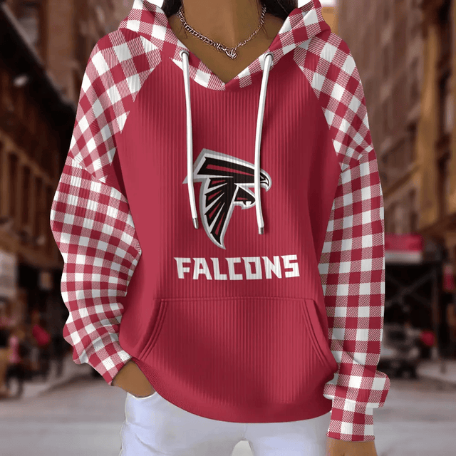 [SPECIAL OFFER] NEW CUSTOMIZED NFL18 ATF ATLANTA FALCONS RIBBED HOODIE & SWEATSHIRT