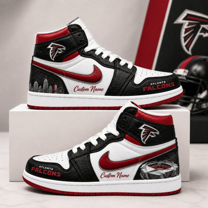 [SPECIAL OFFER] NEW CUSTOMIZED NFL18 ATF ATLANTA FALCONS AIR JORDAN 1