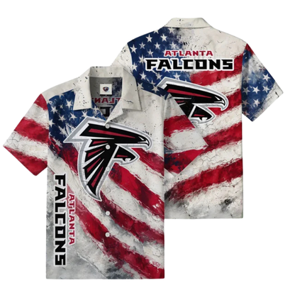 LIMITED EDITION - NEW CUSTOMIZED NFL18 ATF ATLANTA FALCONS UNISEX HAWAIIAN SHIRT