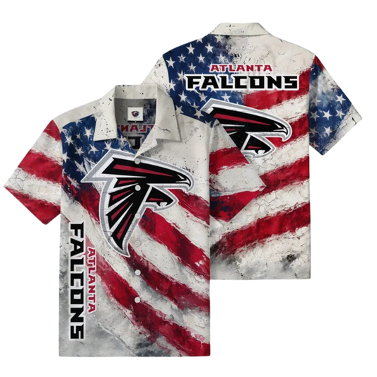 LIMITED EDITION - NEW CUSTOMIZED NFL18 ATF ATLANTA FALCONS UNISEX HAWAIIAN SHIRT