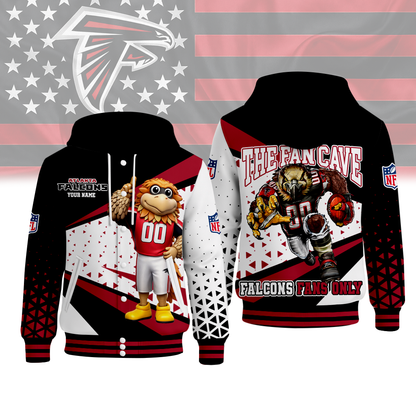 LIMITED EDITION - NEW CUSTOMIZED NFL18 ATF ATLANTA FALCONS UNISEX T-SHIRT, POLO, HOODIE & JACKETS