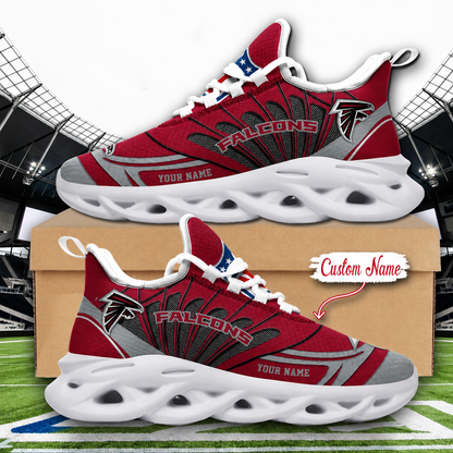 LIMITED EDITION - NEW CUSTOMIZED NFL18 ATF ATLANTA FALCONS UNISEX CLUNKY SNEAKERS