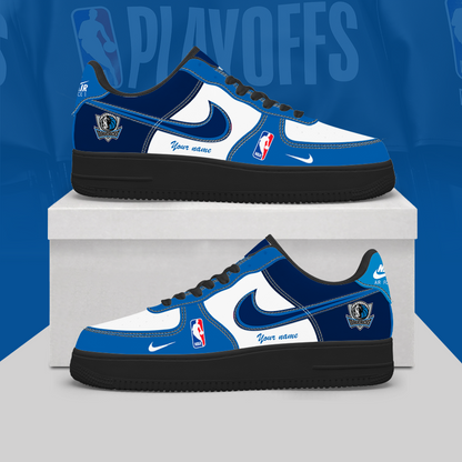 [HOT DEAL] NEW CUSTOMIZED NBA18 DMA DALLAS MAVERICKS AF1 SHOES