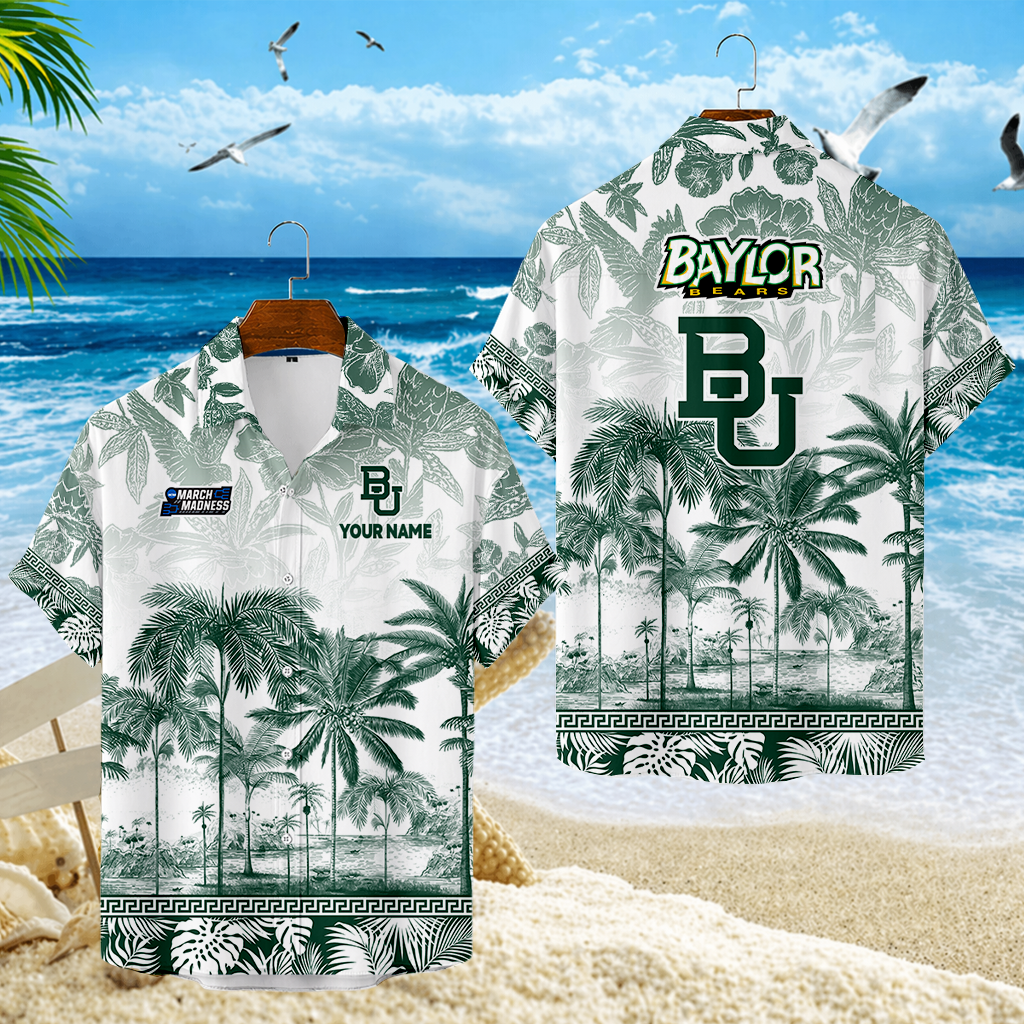 LIMITED EDITION - NEW CUSTOMIZED MAM18 BAB BAYLOR BEARS UNISEX HAWAIIAN SHIRT