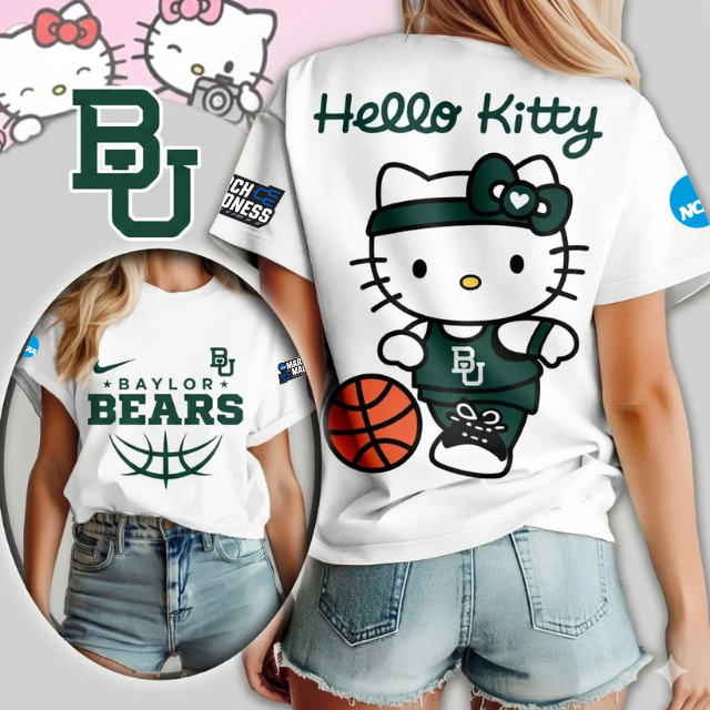 LIMITED EDITION - NEW CUSTOMIZED MAM NCAA18 BAB BA BEARS HELLO KITTY T-SHIRT, SWEATSHIRT, HOODIE & ZIP HOODIE