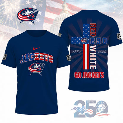 LIMITED EDITION - NEW CUSTOMIZED NHL18 CBJ COLUMBUS BLUE JACKETS T-SHIRT, POLO SHIRT, ZIP POLO SHIRT, SWEATSHIRT, HOODIE & ZIP HOODIE