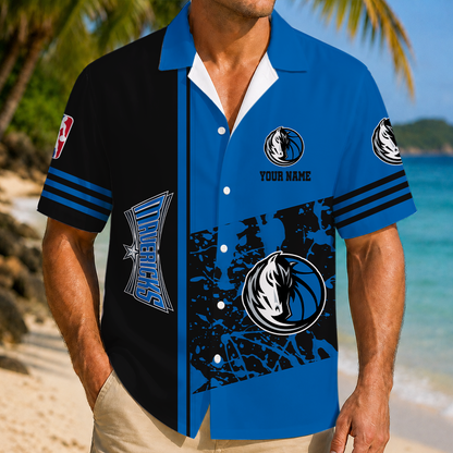 LIMITED EDITION - NEW CUSTOMIZED NBA18 DMA DALLAS MAVERICKS UNISEX HAWAIIAN SHIRT