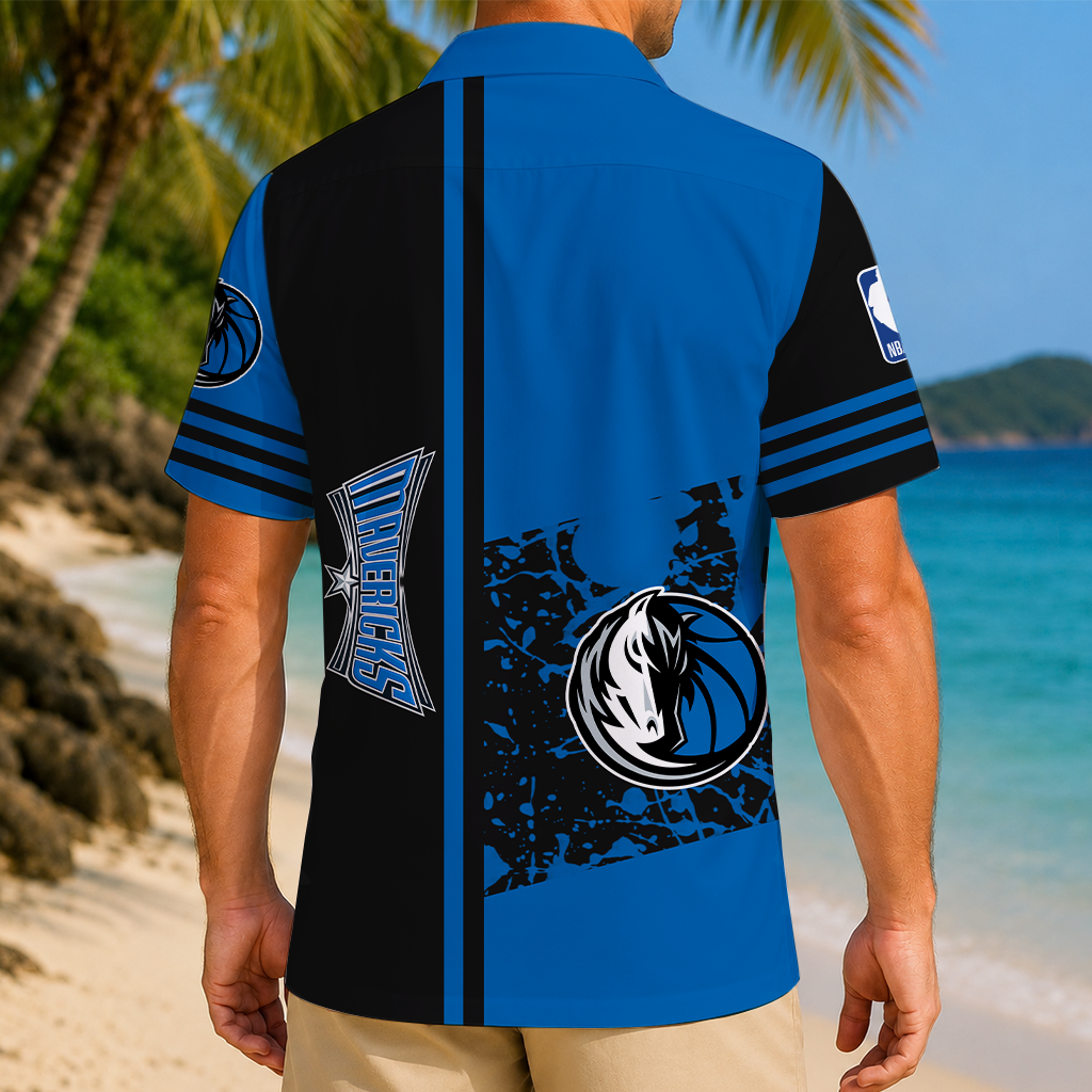 LIMITED EDITION - NEW CUSTOMIZED NBA18 DMA DALLAS MAVERICKS UNISEX HAWAIIAN SHIRT