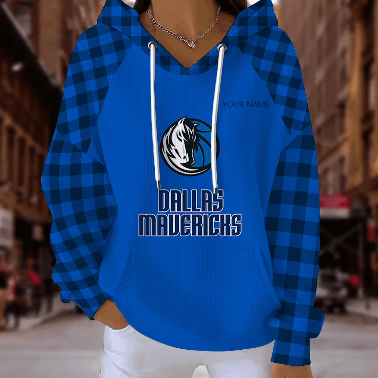 [HOT DEAL] NEW CUSTOMIZED NBA18 DMA DALLAS MAVERICKS  RIBBED HOODIE & SWEATSHIRT