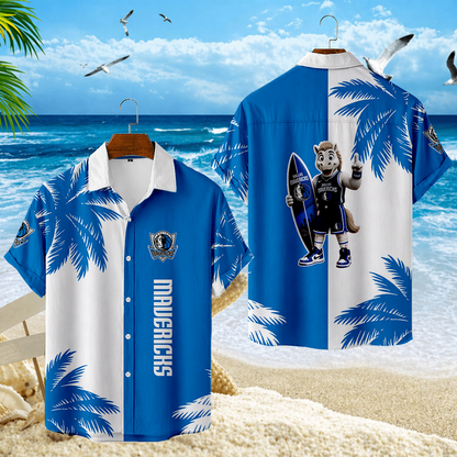 LIMITED EDITION - NEW CUSTOMIZED NBA18 DMA DALLAS MAVERICKS UNISEX HAWAIIAN SHIRT