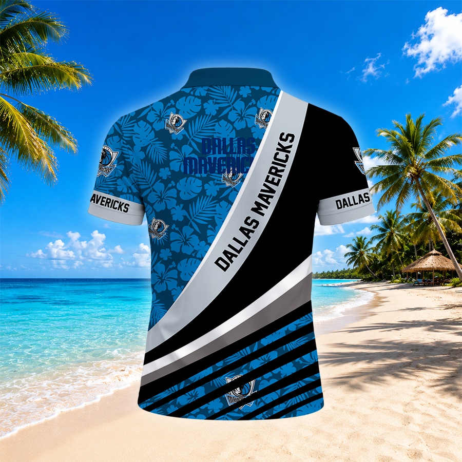 [HOT DEAL] NEW CUSTOMIZED NBA18 DMA DALLAS MAVERICKS POLO SHIRT