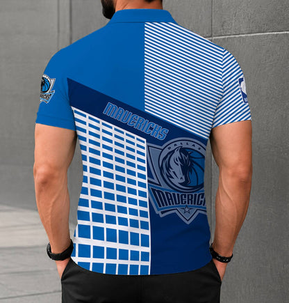LIMITED EDITION - NEW CUSTOMIZED NBA18 DMA DALLAS MAVERICKS POLO SHIRT