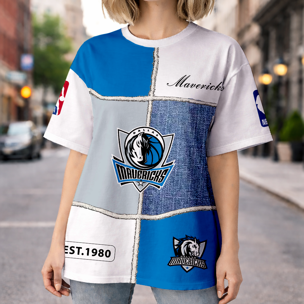 LIMITED EDITION - NEW CUSTOMIZED NBA18 DMA DALLAS MAVERICKS UNISEX T-SHIRT, POLO, HOODIE & JACKETS