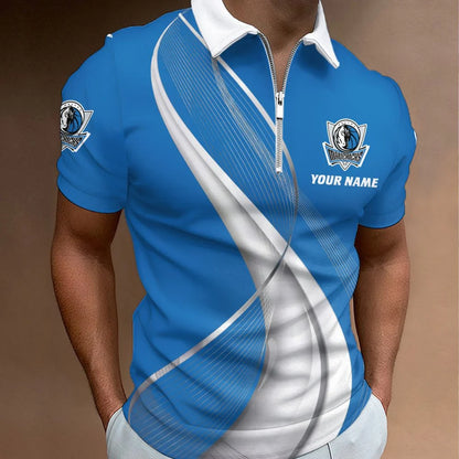LIMITED EDITION - NEW CUSTOMIZED NBA18 DMA DALLAS MAVERICKS POLO SHIRT, ZIP POLO SHIRT & T-SHIRTS