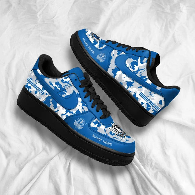 [HOT DEAL] NEW CUSTOMIZED NBA18 DMA DALLAS MAVERICKS AF1 SHOES