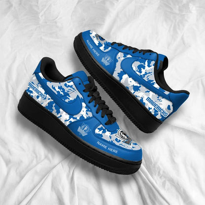 [HOT DEAL] NEW CUSTOMIZED NBA18 DMA DALLAS MAVERICKS AF1 SHOES