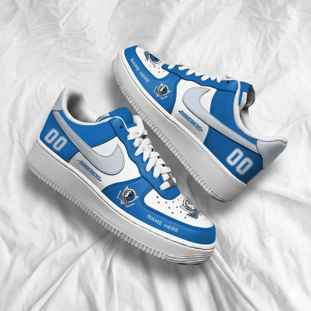 [HOT DEAL] NEW CUSTOMIZED NBA18 DMA DALLAS MAVERICKS AF1 SHOES