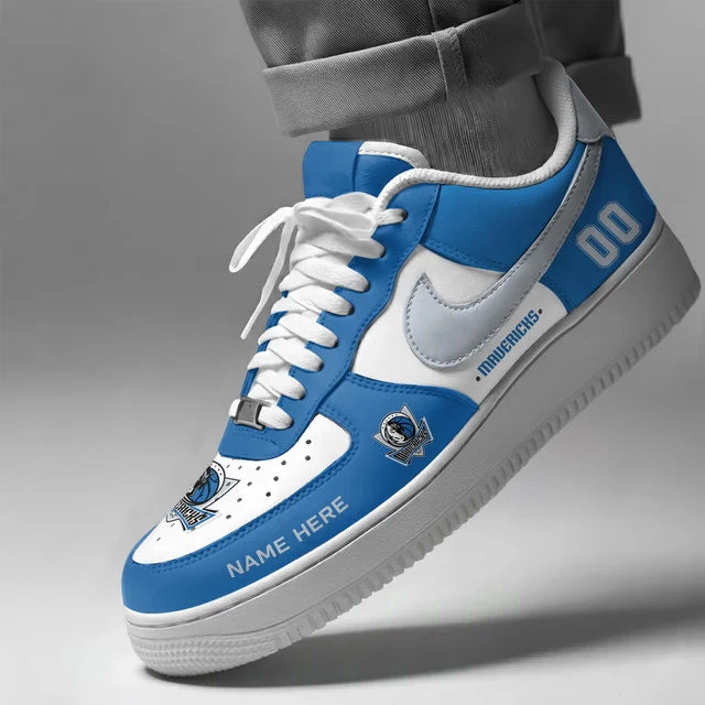 [HOT DEAL] NEW CUSTOMIZED NBA18 DMA DALLAS MAVERICKS AF1 SHOES