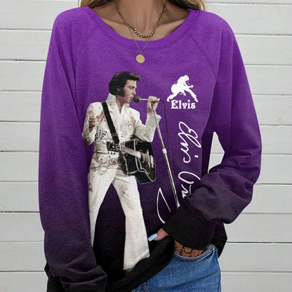 [FAN FAVORITE] NEW CUSTOMIZED ELVIS PRESLEY UNISEX SWEATSHIRT