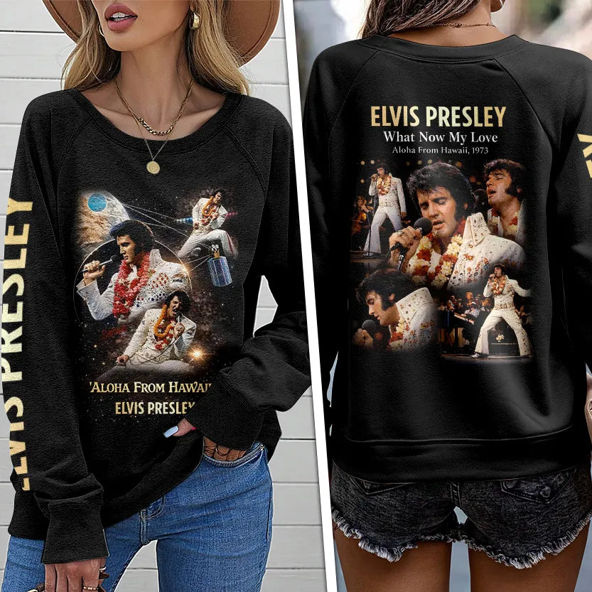 [FAN FAVORITE] NEW CUSTOMIZED ELVIS PRESLEY UNISEX SWEATSHIRT