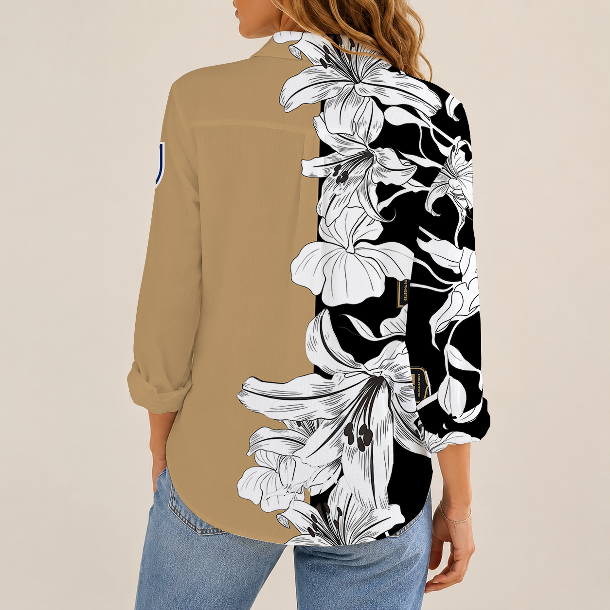 [FAN EXCLUSIVE] NEW CUSTOMIZED MLS18 LBJ LOS ANGELES FC WOMEN CASUAL SHIRT