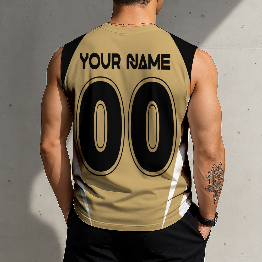 LIMITED EDITION - NEW CUSTOMIZED MLS18 LAF LA FC TANK TOP & GYM SHIRT